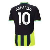 Manchester City Jack Grealish #10 Fotballklær Bortedrakt 2024-25 Kortermet